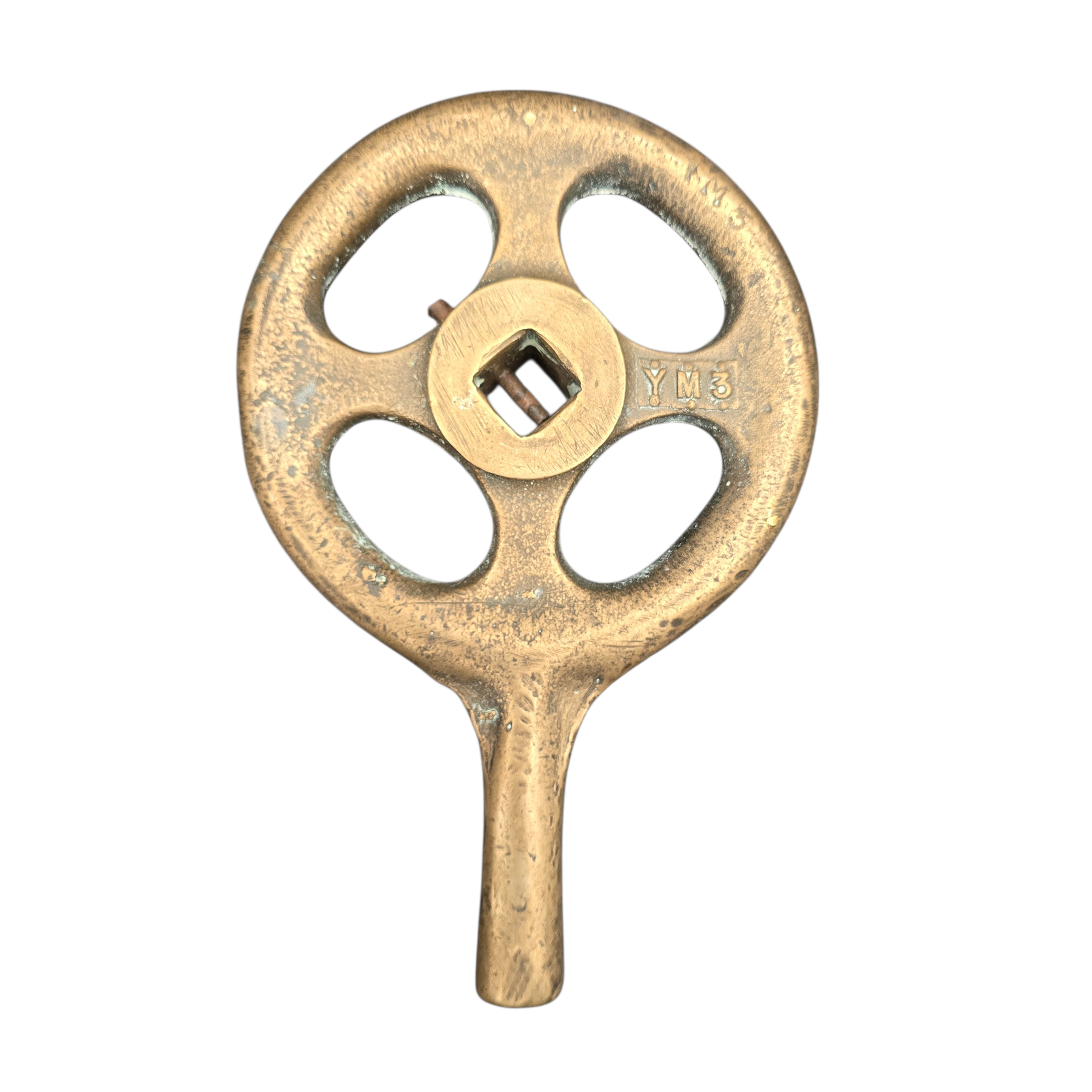 RA 8874 BRONZE LOCOMOTIVE STEAM VALVE HANDLE – Junction Railwayana