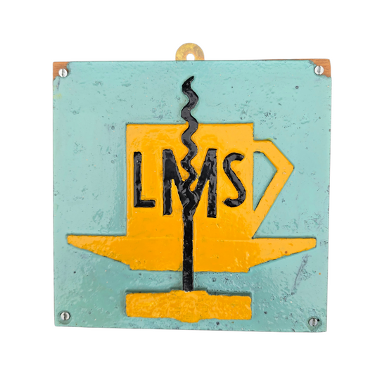 RA 8887   L.M.S. CAST ALLOY "CAFE" PLATE