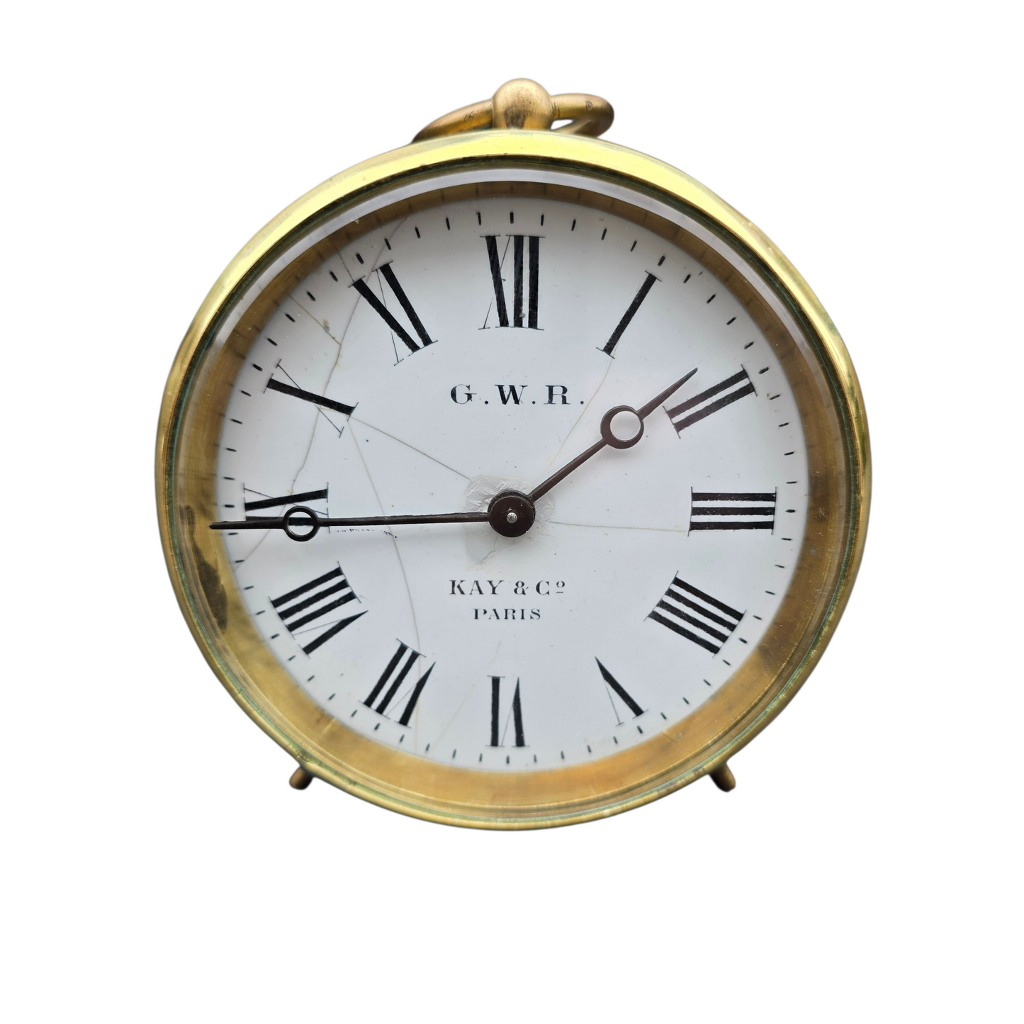 RA 8598  G.W.R. BRAAS KAYS & Co SIGNAL BOX DRUM CLOCK