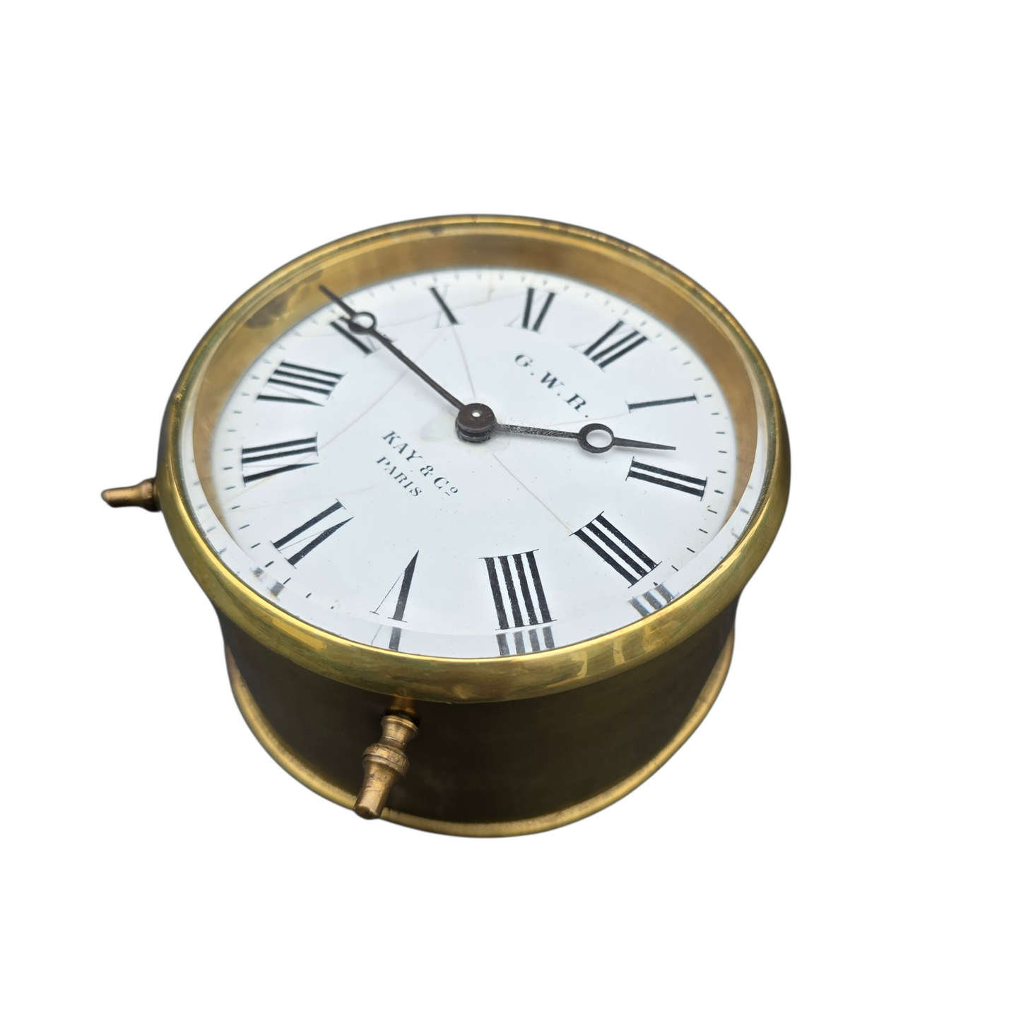 RA 8598  G.W.R. BRAAS KAYS & Co SIGNAL BOX DRUM CLOCK