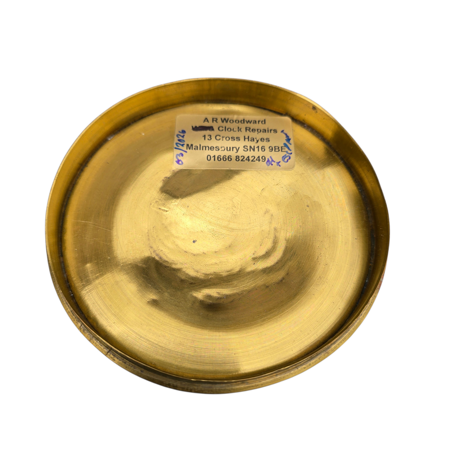 RA 8598  G.W.R. BRAAS KAYS & Co SIGNAL BOX DRUM CLOCK