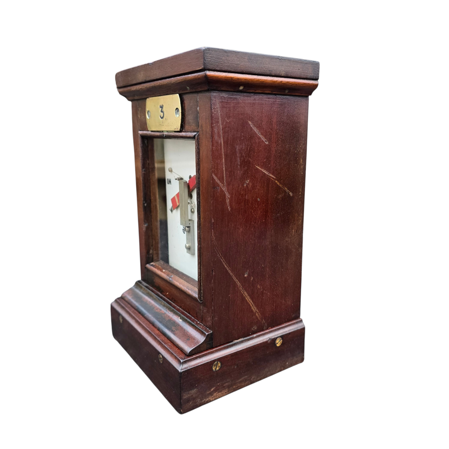 RA 8868B  G.W.R. WOOD CASE STOP SIGNAL ARM REPEATER