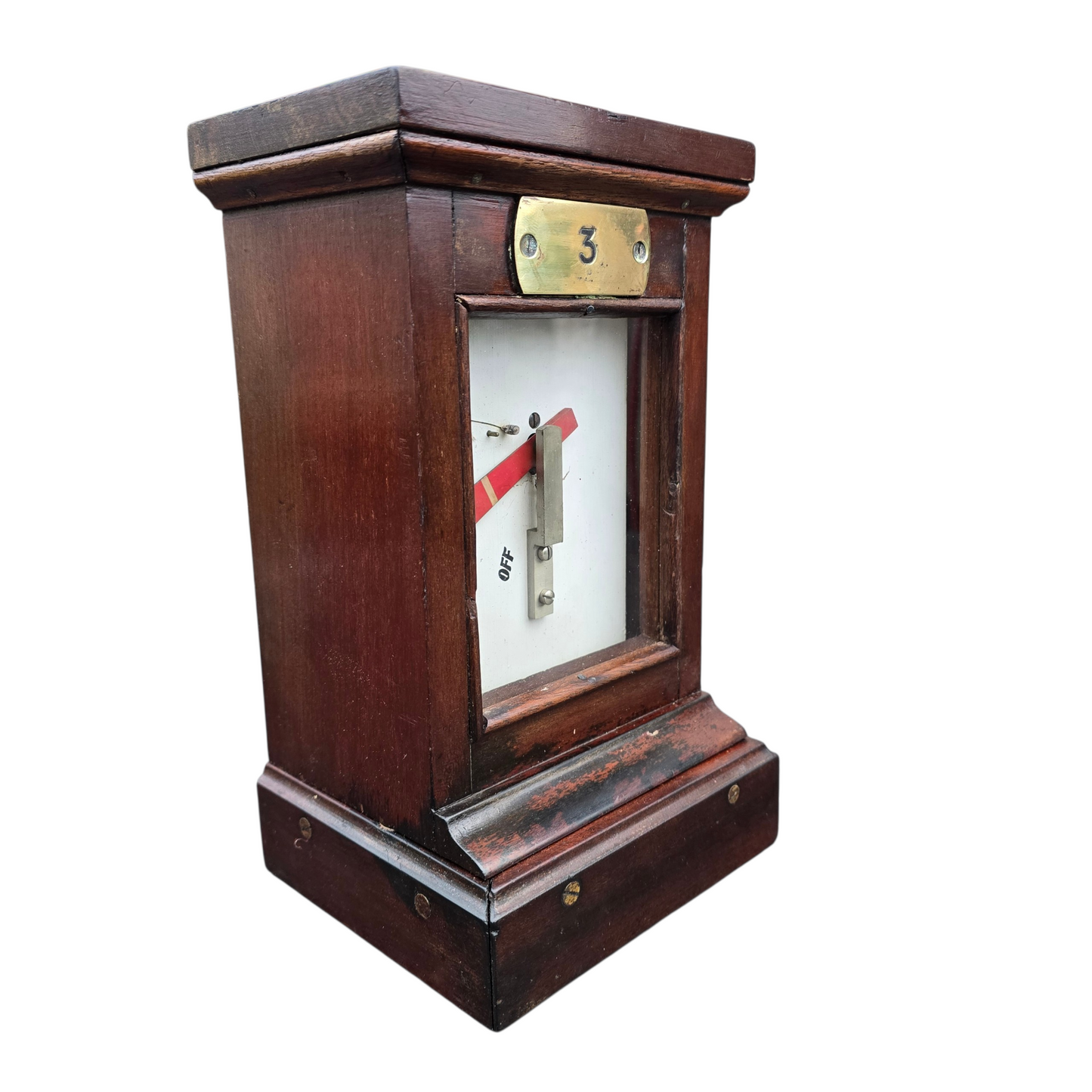 RA 8868B  G.W.R. WOOD CASE STOP SIGNAL ARM REPEATER