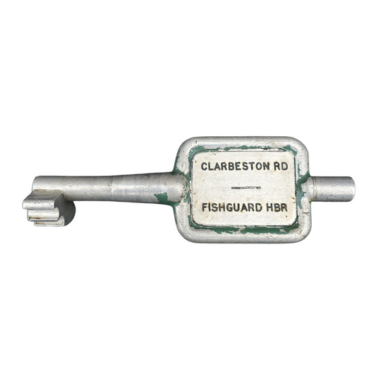 RA 8955 ALLOY SINGLE LINE KEY"CLABESTON RD-FISHGUARD HBR"