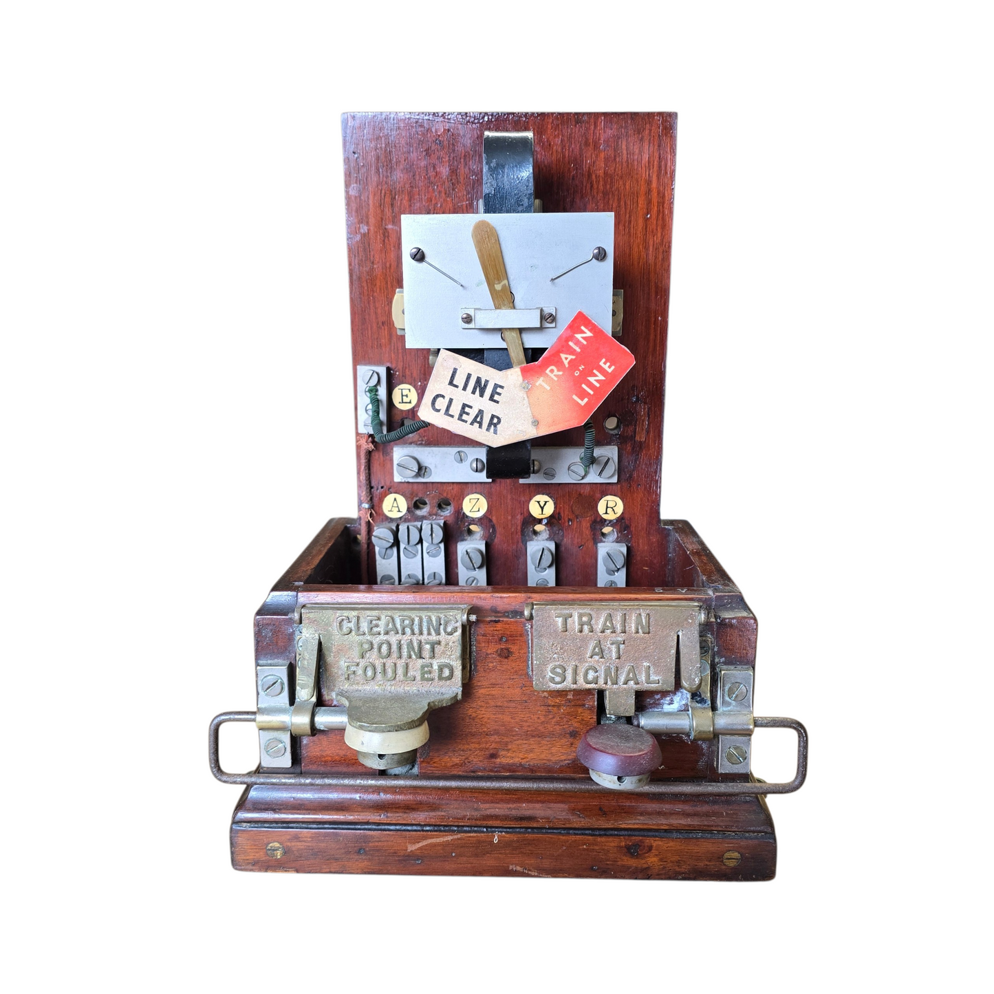 RA 8908 G.W.R. SINGLE SPAGNOLETTI PEGGING BLOCK INDICATOR