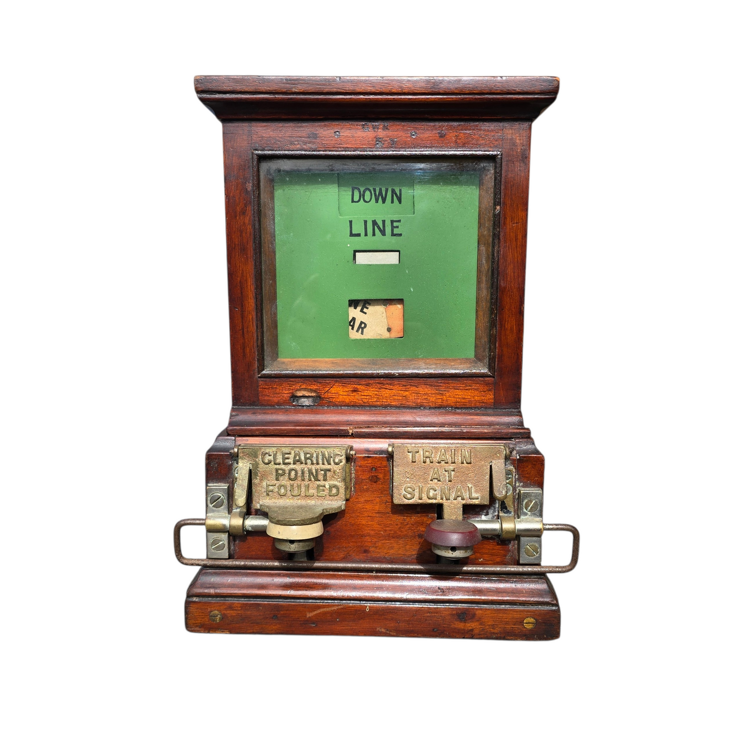 RA 8908 G.W.R. SINGLE SPAGNOLETTI PEGGING BLOCK INDICATOR