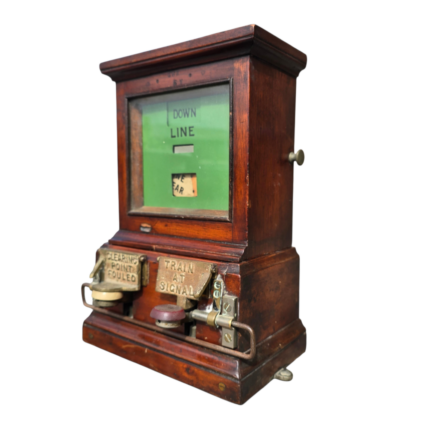 RA 8908 G.W.R. SINGLE SPAGNOLETTI PEGGING BLOCK INDICATOR