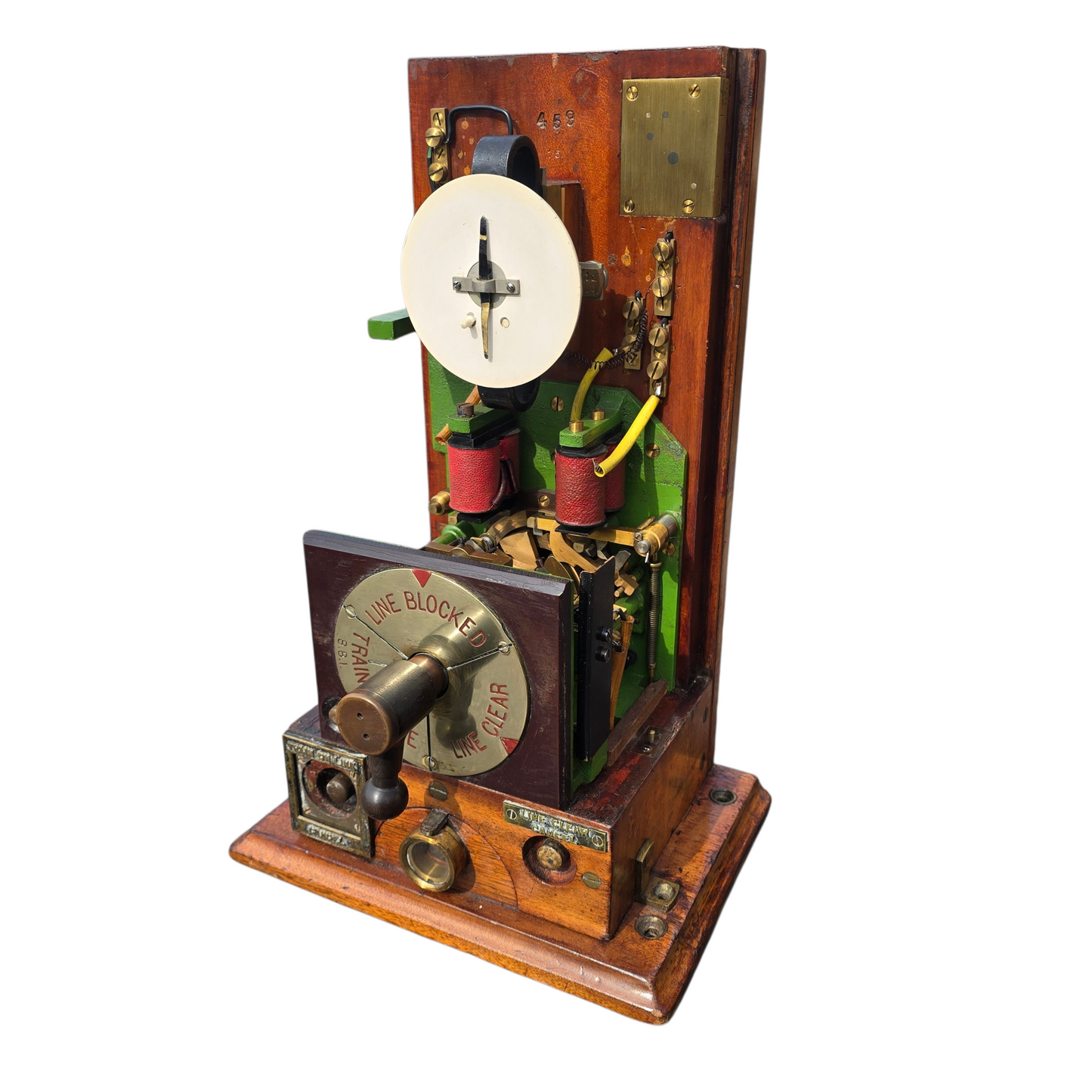 RA 8897  1912 MIDLAND RAILWAY ROTARY BLOCK INDICATOR