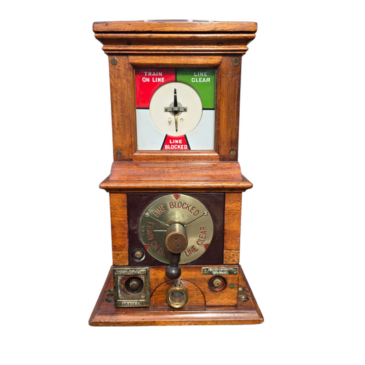 RA 8897  1912 MIDLAND RAILWAY ROTARY BLOCK INDICATOR