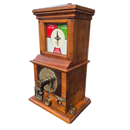 RA 8897  1912 MIDLAND RAILWAY ROTARY BLOCK INDICATOR