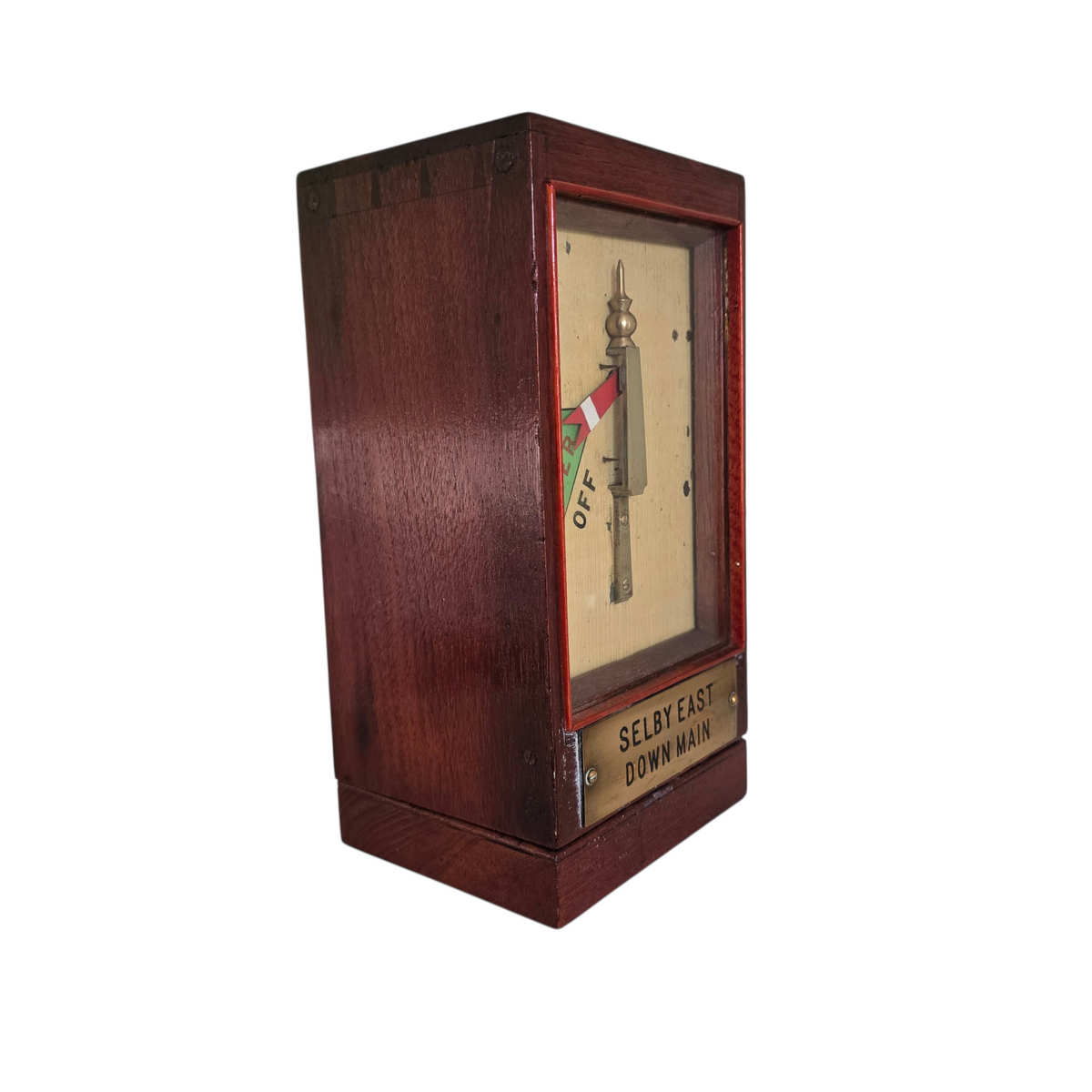 RA 9046 NORTH EASTERN RAILWAY WOOD CASE SIGNAL ARM REPEATER