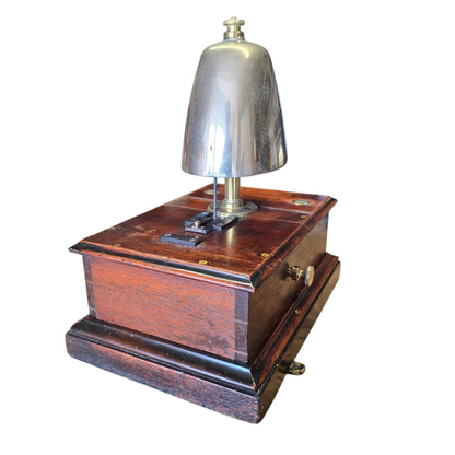 RA 8983  RARE EARLY G.W.R. "SPLIT CSE" SHEEP DOME BLOCK BELL