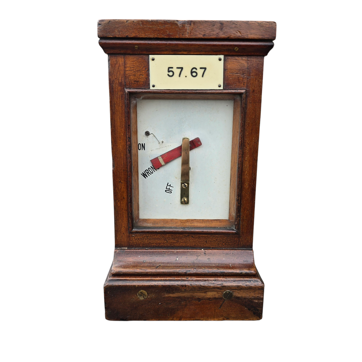 RA 9035 G.W.R. WOOD CASE SIGNAL ARM REPEATER