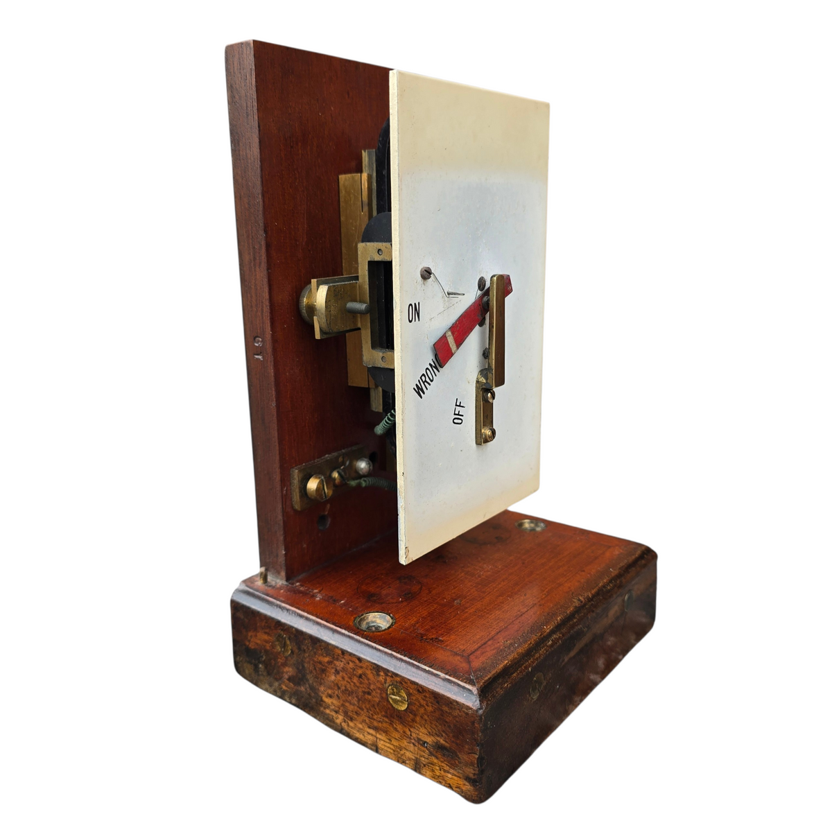 RA 9035 G.W.R. WOOD CASE SIGNAL ARM REPEATER