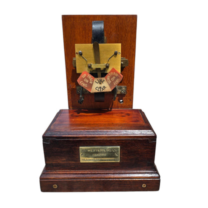 RA 9049 RARE G.W.R. PADDINGTON MADE SINGLE LINE CROSSING INSTRUMENT
