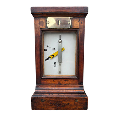 RA 9050  RARE "YELLOW" ARM WOOD CASE DISTANT ARM REPEATER