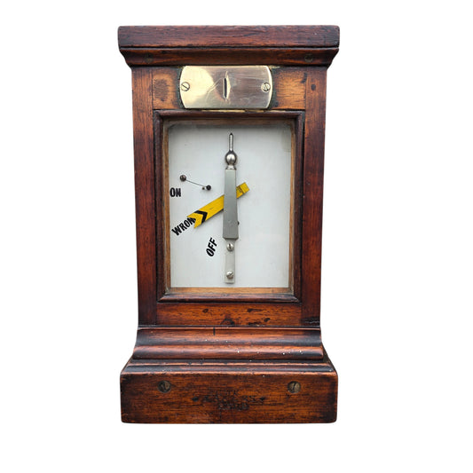 RA 9050  RARE "YELLOW" ARM WOOD CASE DISTANT ARM REPEATER