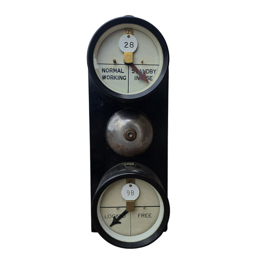 RA 8898  BR(WR) BAKELITE REPEATERS ON TOMBSTONE BACKBOARD EX WESTBURY.