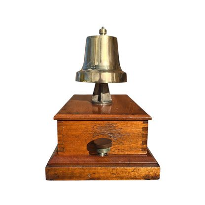 RA 9034  G.W.R. PATTERN "CHURCH" BELL MANUFACTURED BY R.E.THOMPSON.