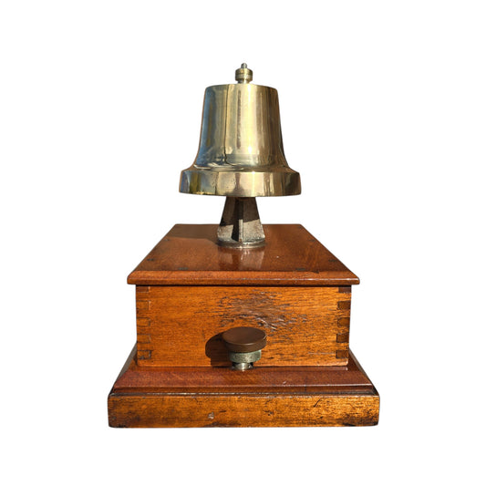 RA 9034  G.W.R. PATTERN "CHURCH" BELL MANUFACTURED BY R.E.THOMPSON.