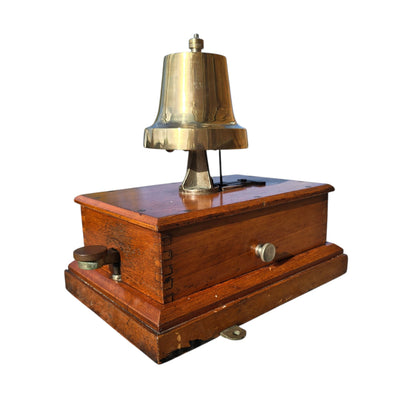RA 9034  G.W.R. PATTERN "CHURCH" BELL MANUFACTURED BY R.E.THOMPSON.