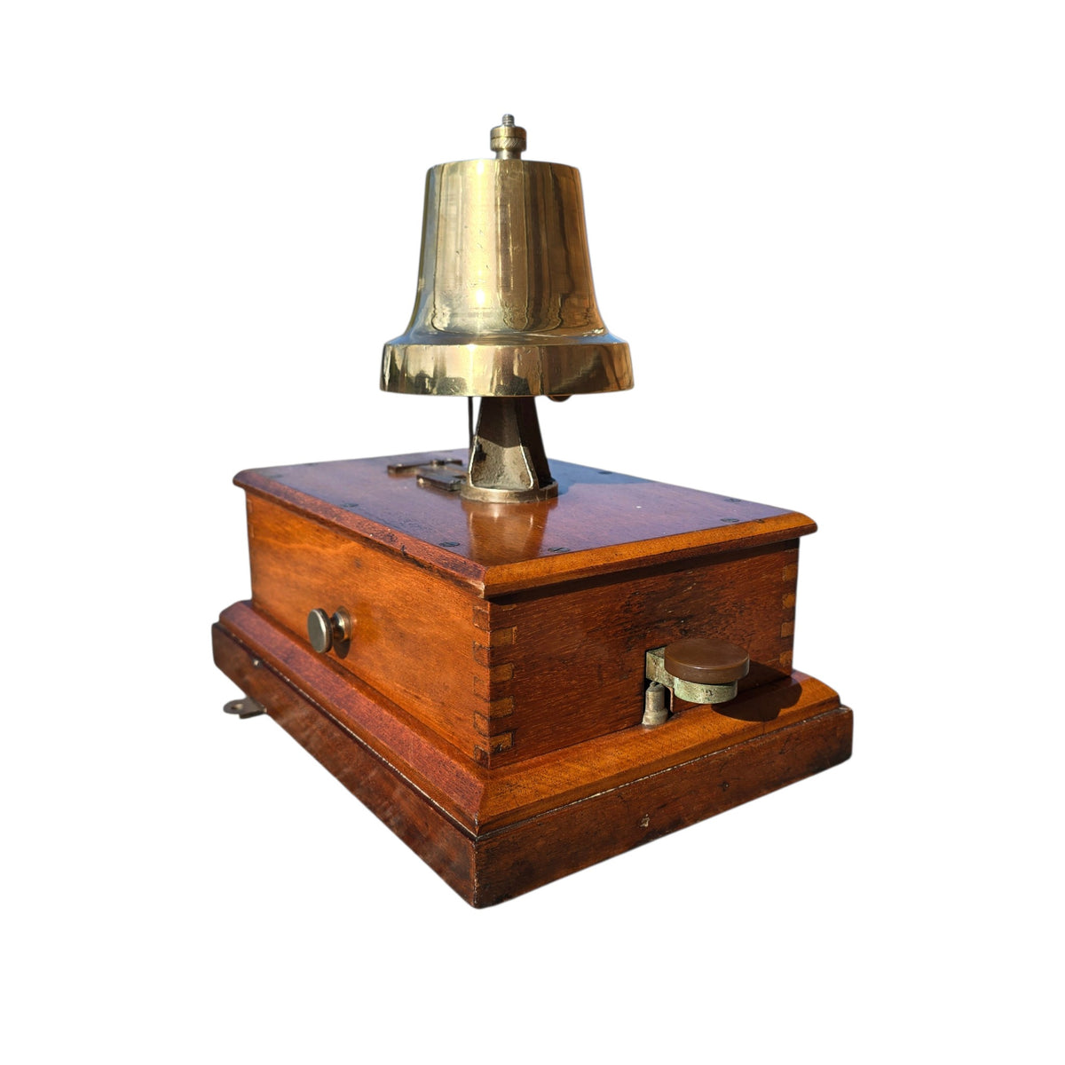 RA 9034  G.W.R. PATTERN "CHURCH" BELL MANUFACTURED BY R.E.THOMPSON.