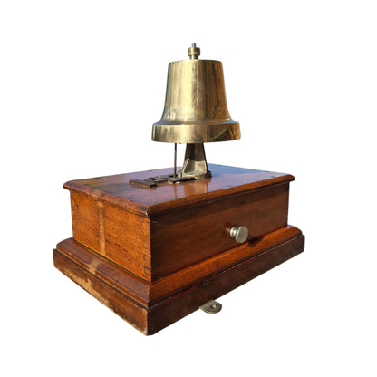 RA 9034  G.W.R. PATTERN "CHURCH" BELL MANUFACTURED BY R.E.THOMPSON.