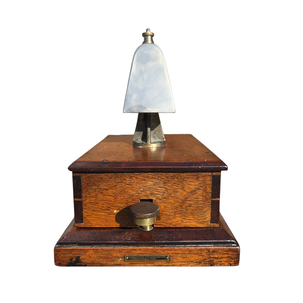 RA 9043  G.W.R.  BR-WR PATTERN "COW" BLOCK BELL BY R,E.THOMPSON & CO