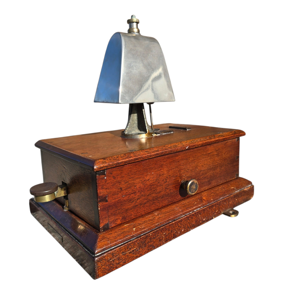 RA 9043  G.W.R.  BR-WR PATTERN "COW" BLOCK BELL BY R,E.THOMPSON & CO
