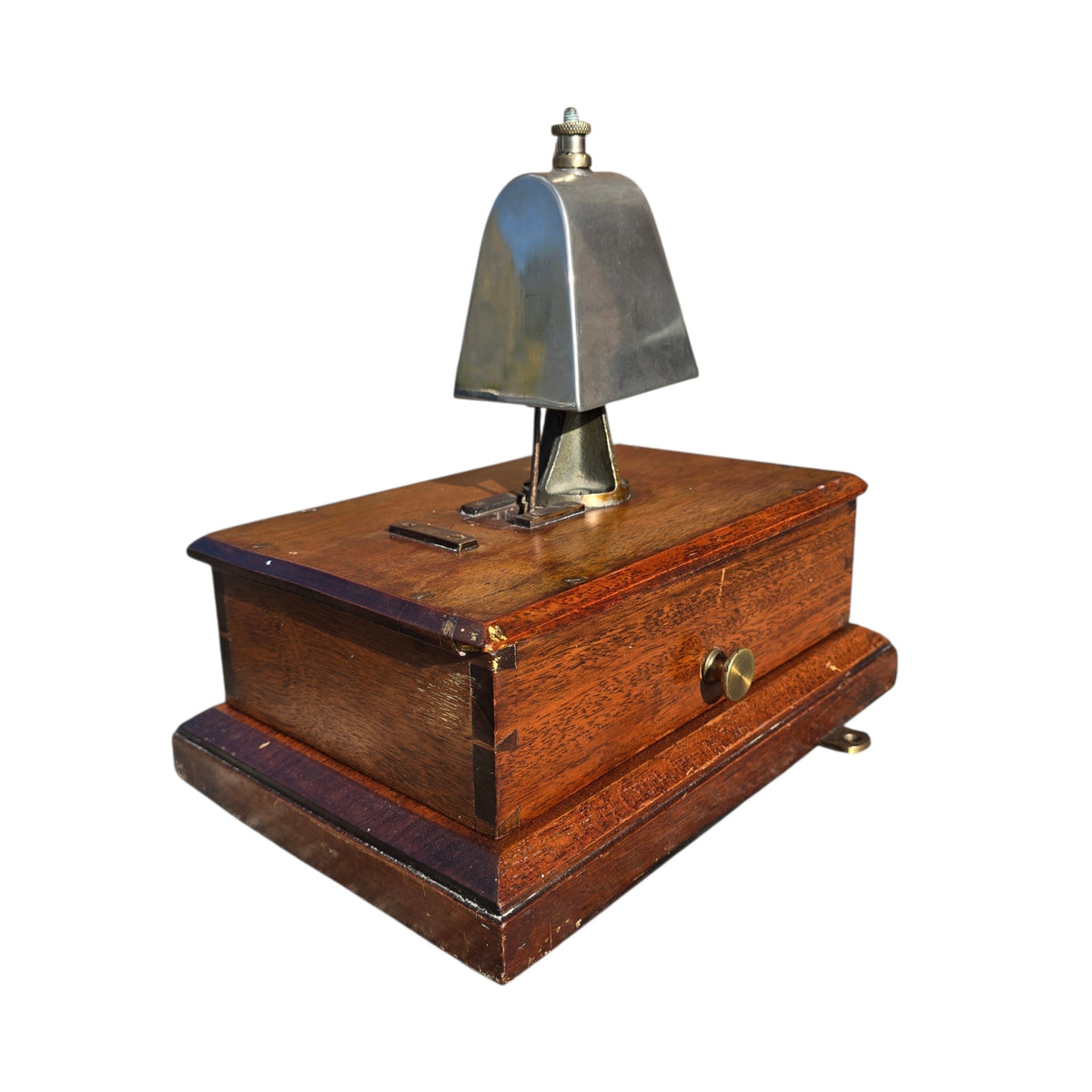 RA 9043  G.W.R.  BR-WR PATTERN "COW" BLOCK BELL BY R,E.THOMPSON & CO