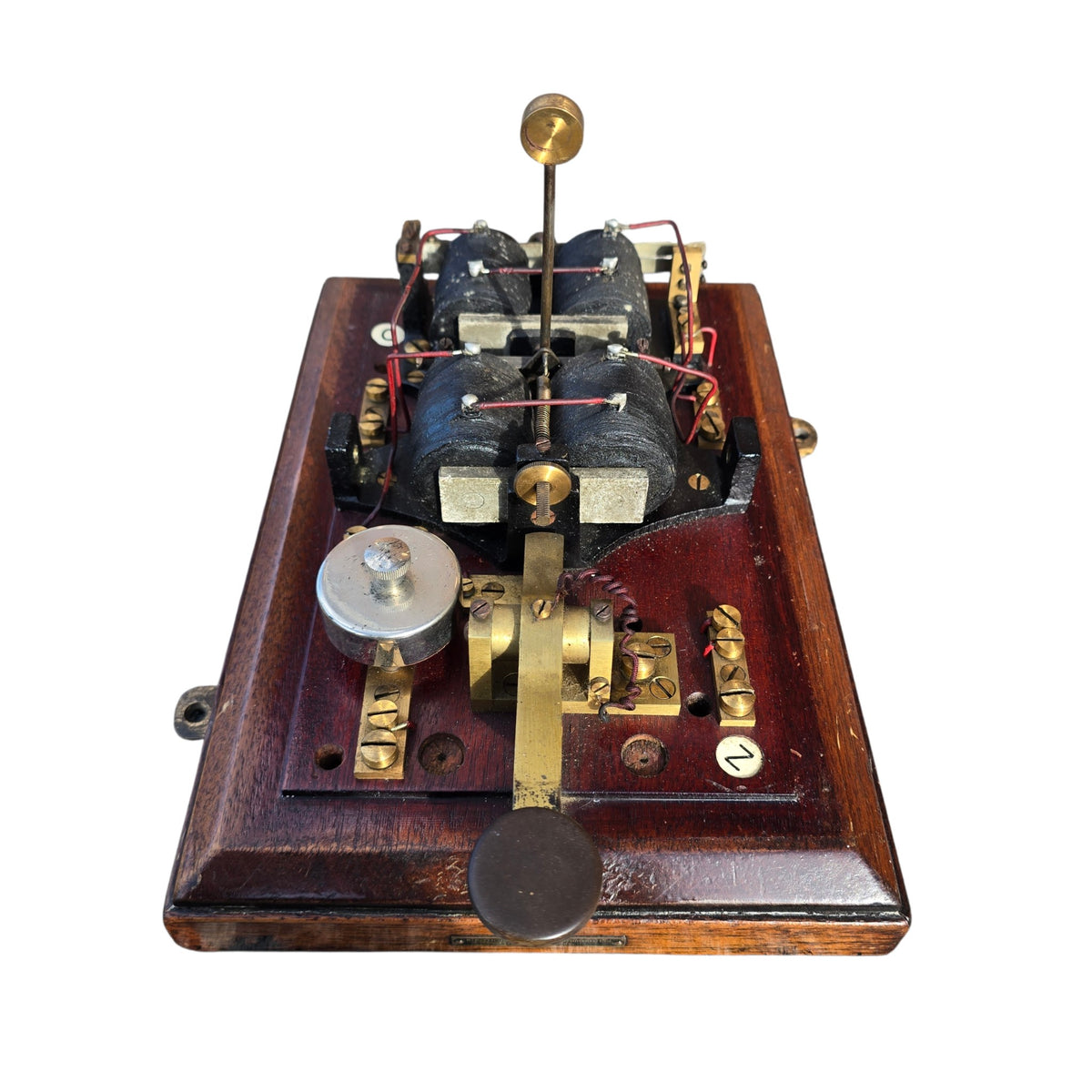 RA 9043  G.W.R.  BR-WR PATTERN "COW" BLOCK BELL BY R,E.THOMPSON & CO