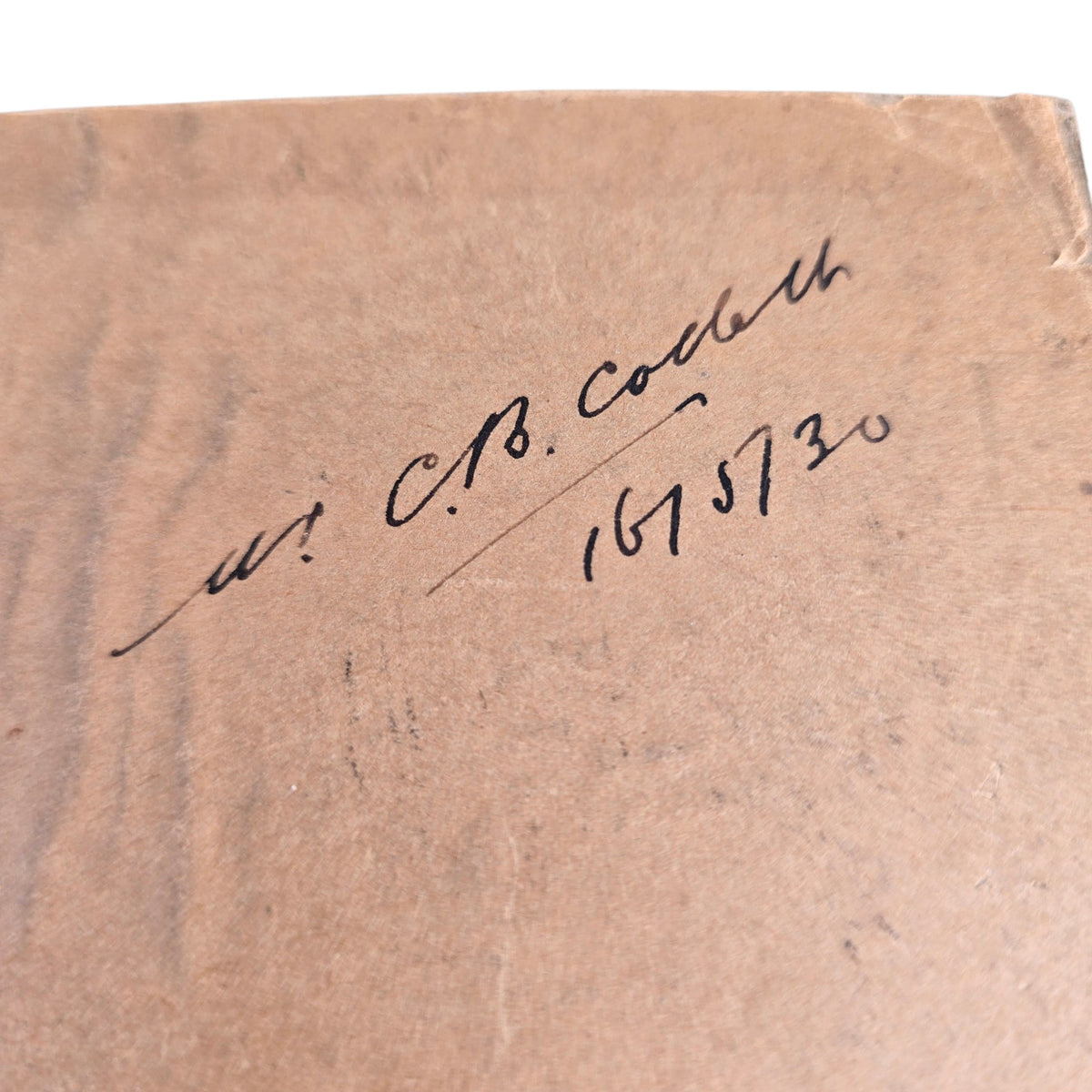 RA 9097 RARE UNIQUE COPY OF SEVERN TUNNEL SPECIAL INSTRUCTIONS OWNED BY C.B. COLLETT