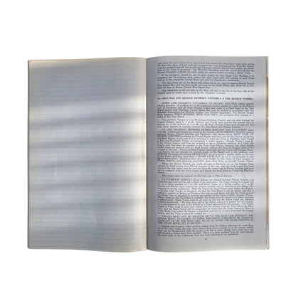 RA 9097 RARE UNIQUE COPY OF SEVERN TUNNEL SPECIAL INSTRUCTIONS OWNED BY C.B. COLLETT