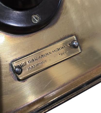 RA 8235 THERMOSTATIC CONTOL Co COMBINED BRASS CASE REPEATER