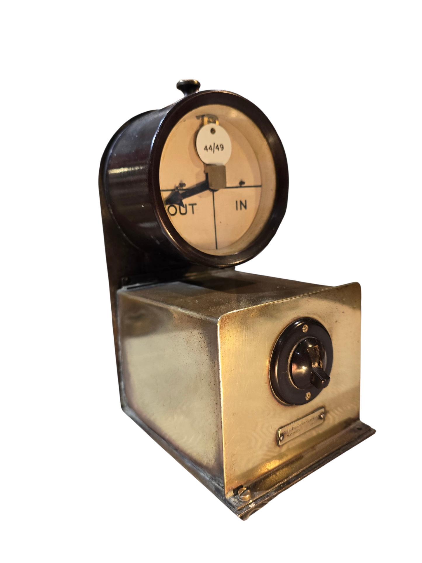 RA 8235 THERMOSTATIC CONTOL Co COMBINED BRASS CASE REPEATER