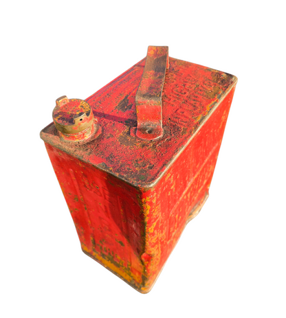 RA 8656 VINTAGE 2 GALLON PETROL CAN " NATIONAL BENZOLE MIXTURE"