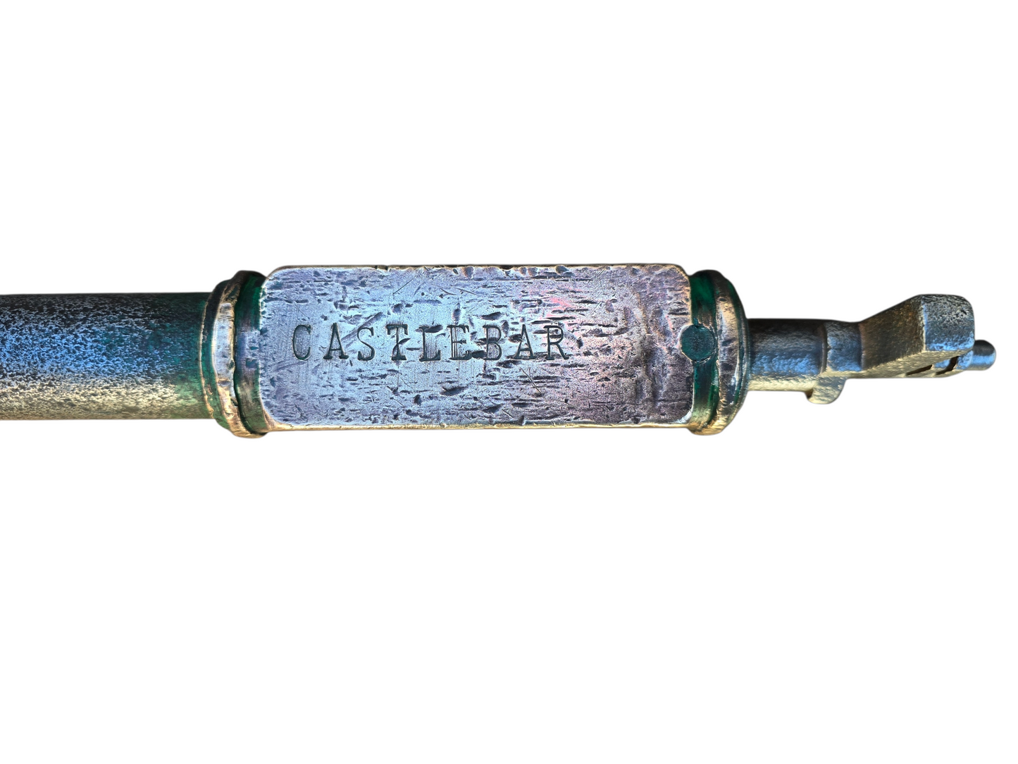 RA 8682 LARGE WEBB-THOMPSON TRAIN STAFF- MANULLA JCTN-CASTLEBAR