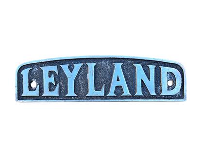 RA 8583  BRONZE "LEYLAND" BUS MAKERS PLATE