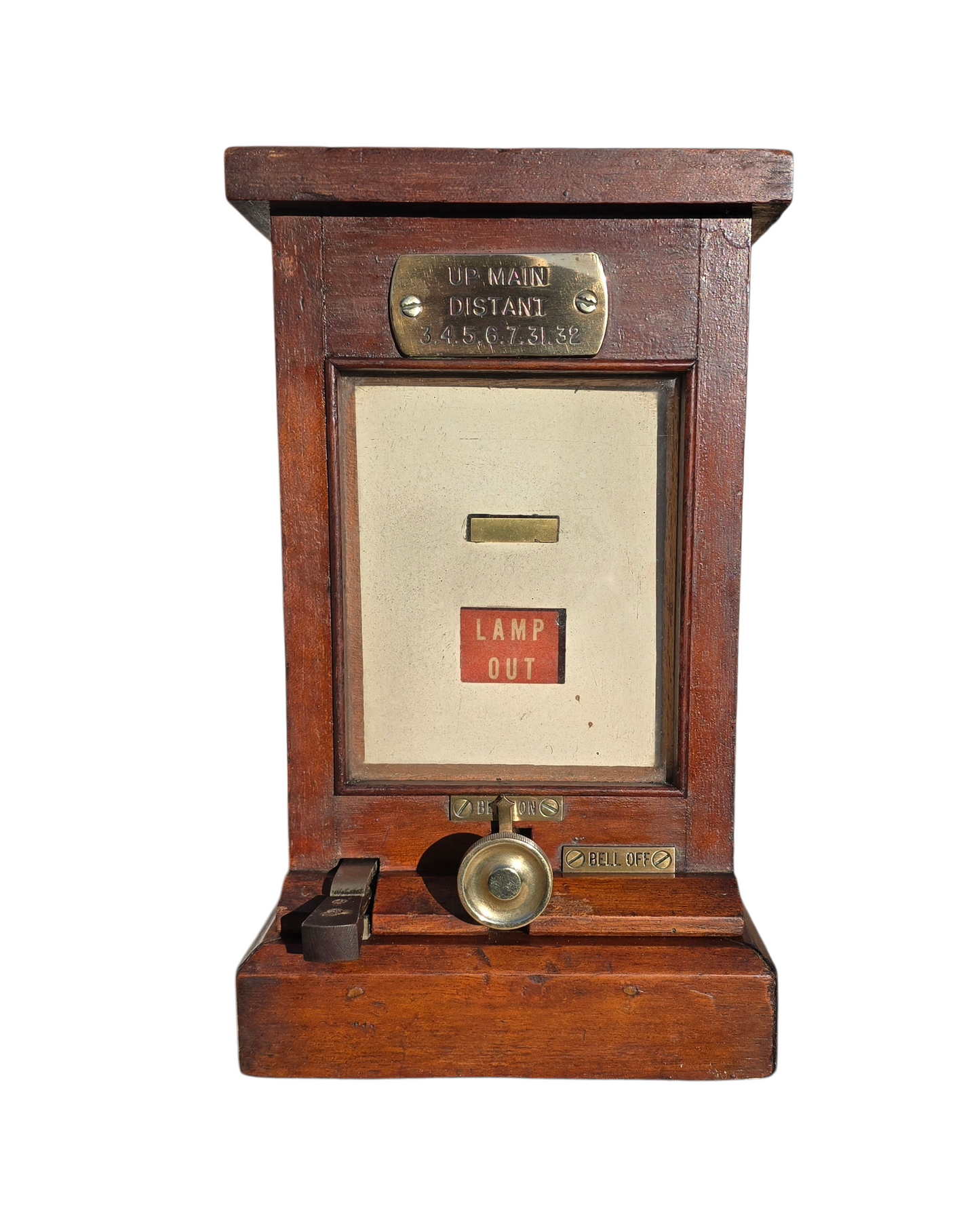 RA 8601 G.W.R. WOOD CASE SIGNAL LAMP REPEATER
