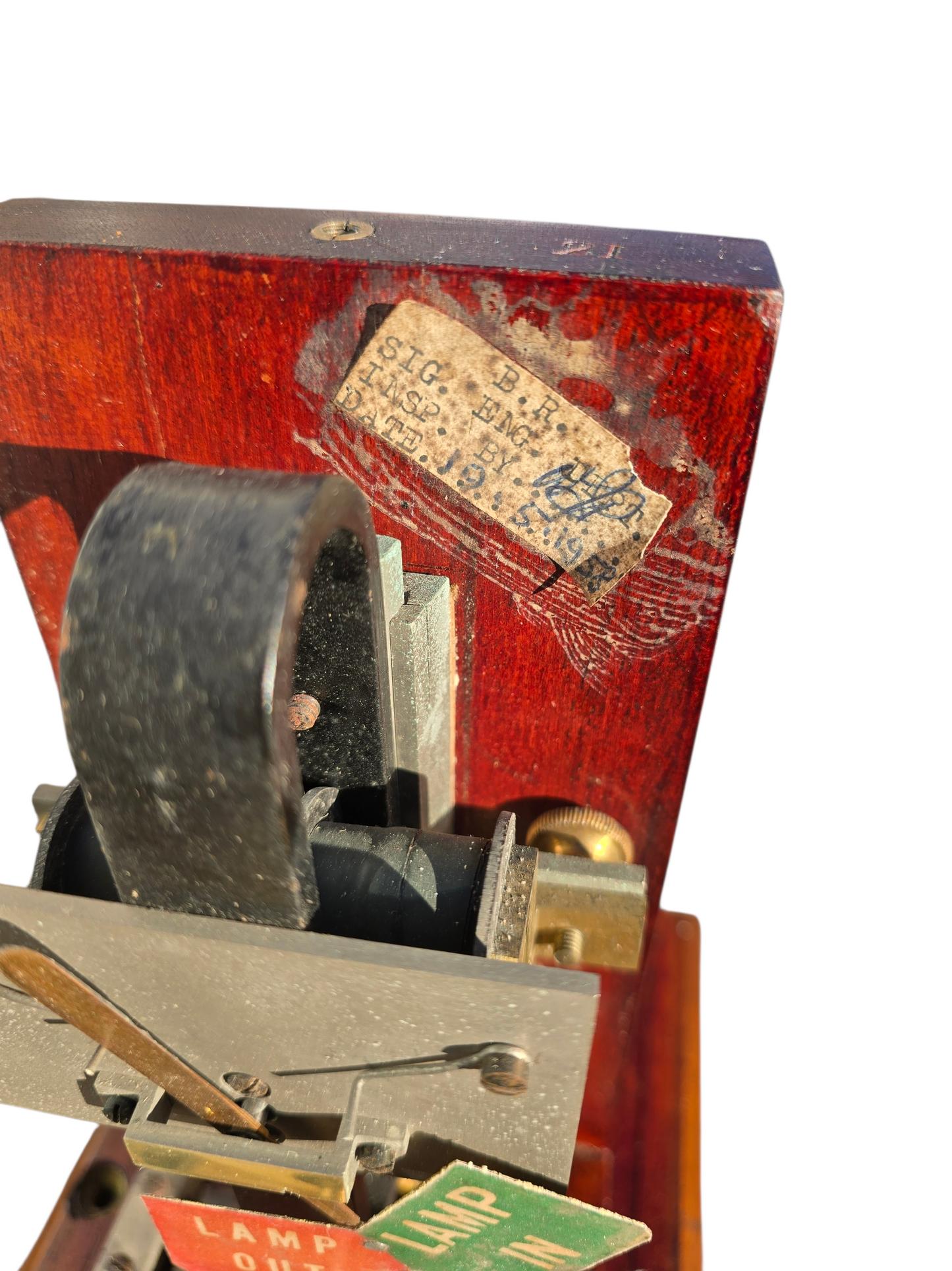 RA 8601 G.W.R. WOOD CASE SIGNAL LAMP REPEATER