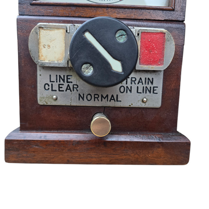 RA 8714  G.W.R. 1947 PATTERN "DARK CASE" BLOCK INDICATOR
