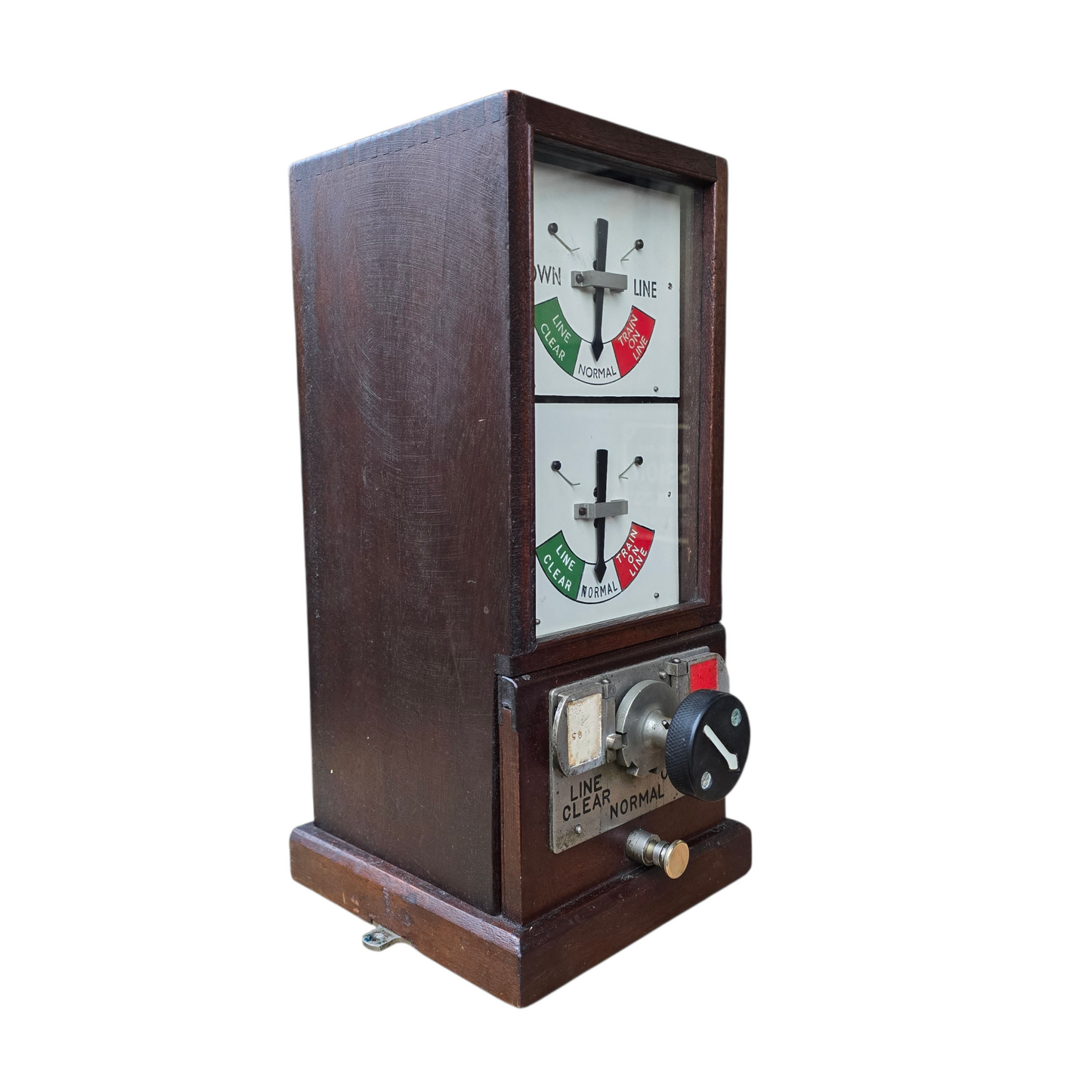 RA 8714  G.W.R. 1947 PATTERN "DARK CASE" BLOCK INDICATOR