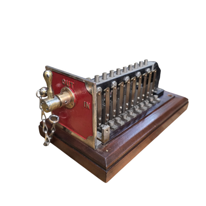 RA 8757  G.W.R. PATTERN 10 BAR BLOCK CLOSING SWITCH