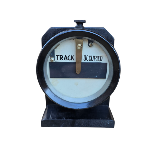 RA 8770  BR(M) BAKELITE TRACK CIRCUIT REPEATER ON TOMBSTONE BASE