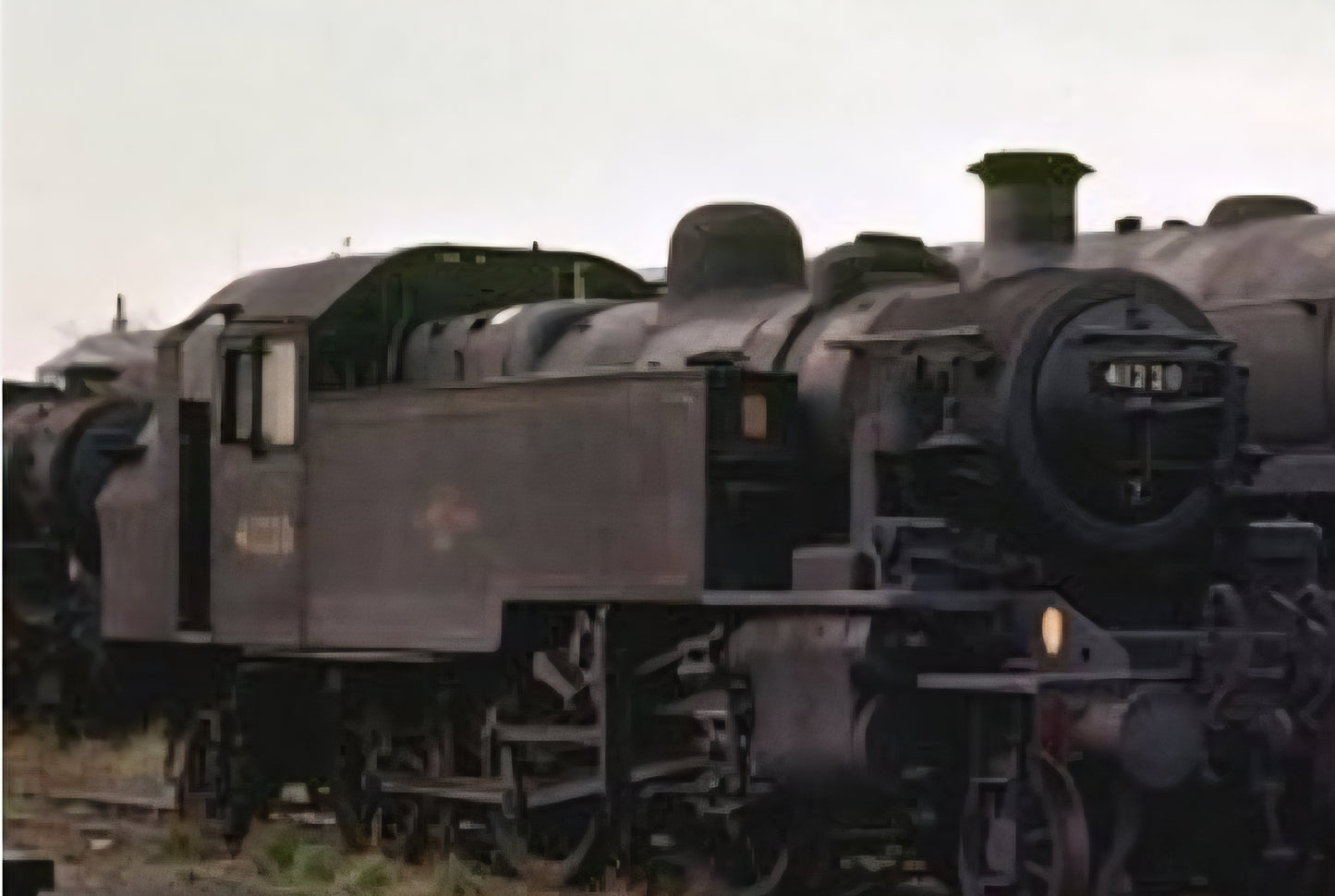 RA 8179  CAST IRON SMOKEBOX PLATE EX IVATT 2-6-2 NO 41220