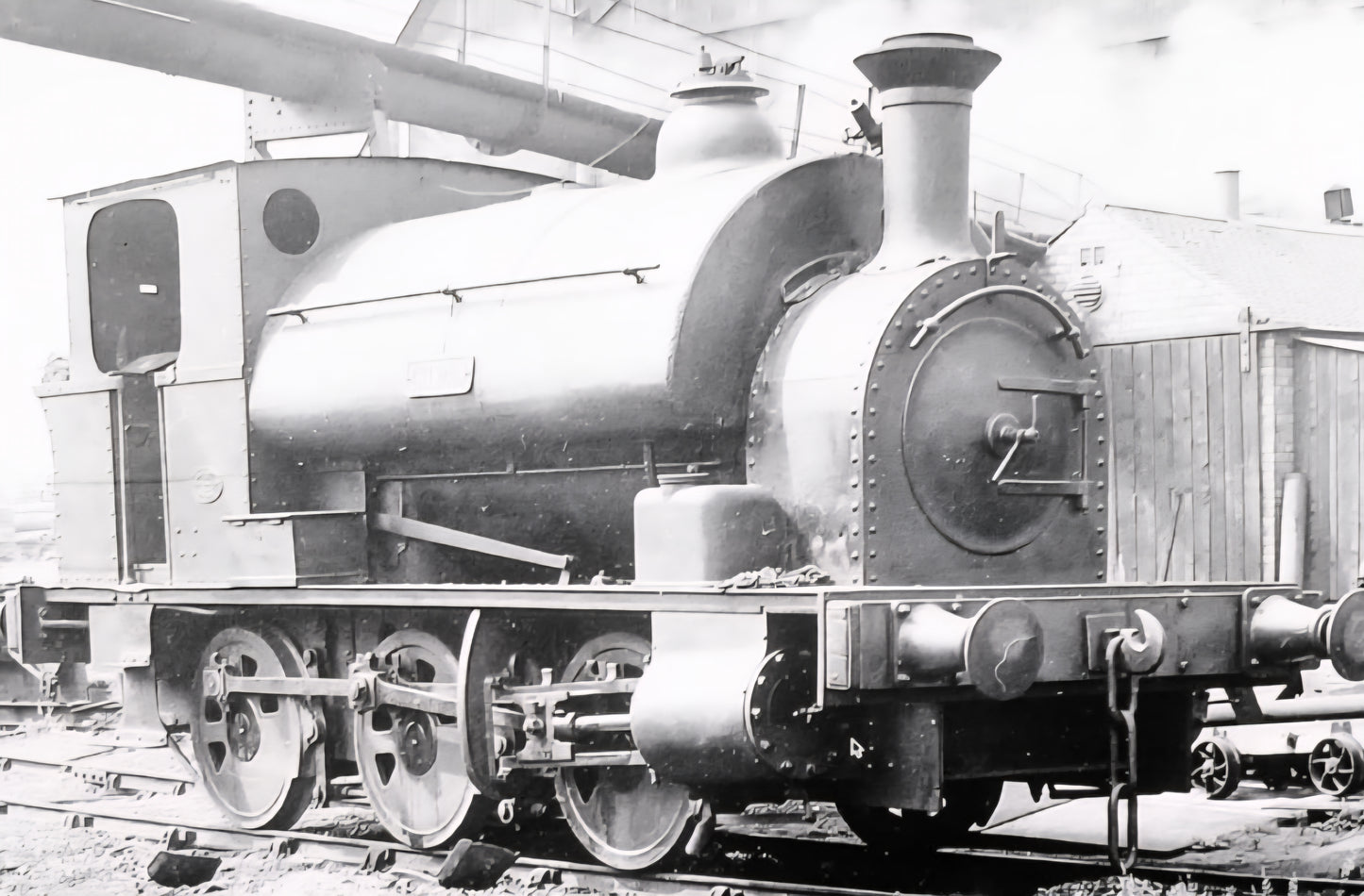 RA 8284  AVONSIDE ENGINE CO WORKSPLATE  NO 1603   1903